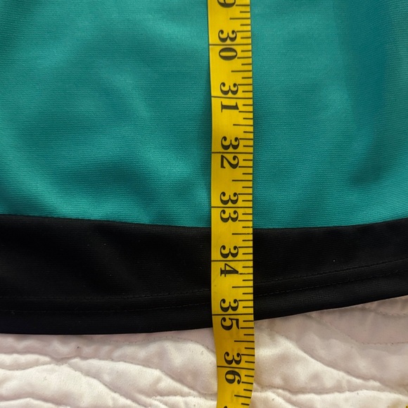 Reborn Colorblock Mini Dress - Orange, Blue, Teal - Picture 8 of 8